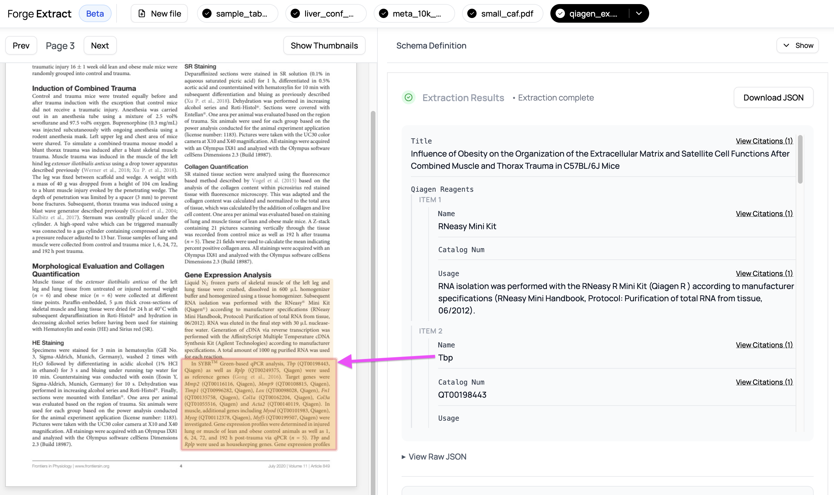 Qiagen extraction citation